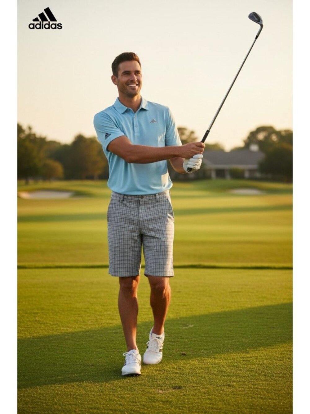 Adidas Plaid Performance Shorts Golfcore Preppy Old Money Quiet Luxury Polished